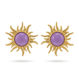 Brincos Eclipse Violeta