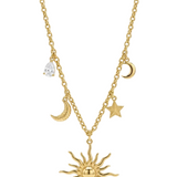 Colar Cosmos Dourado