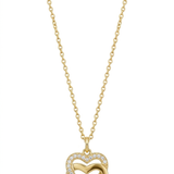 Colar Duo Heart