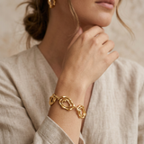 Pulseira Fluidez Dourada