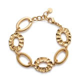 Pulseira Ondas de Ouro