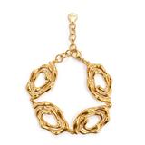 Pulseira Fluidez Dourada