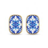 Brincos Azulejo Real
