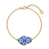 Pulseira Coração de Azulejo