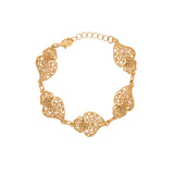 Pulseira Encantos de Viana - Banho de Ouro