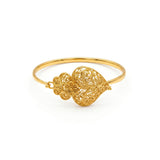 Bracelete Aro de Viana - Banho de Ouro